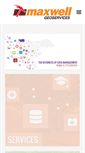 Mobile Screenshot of maxwellgeoservices.com